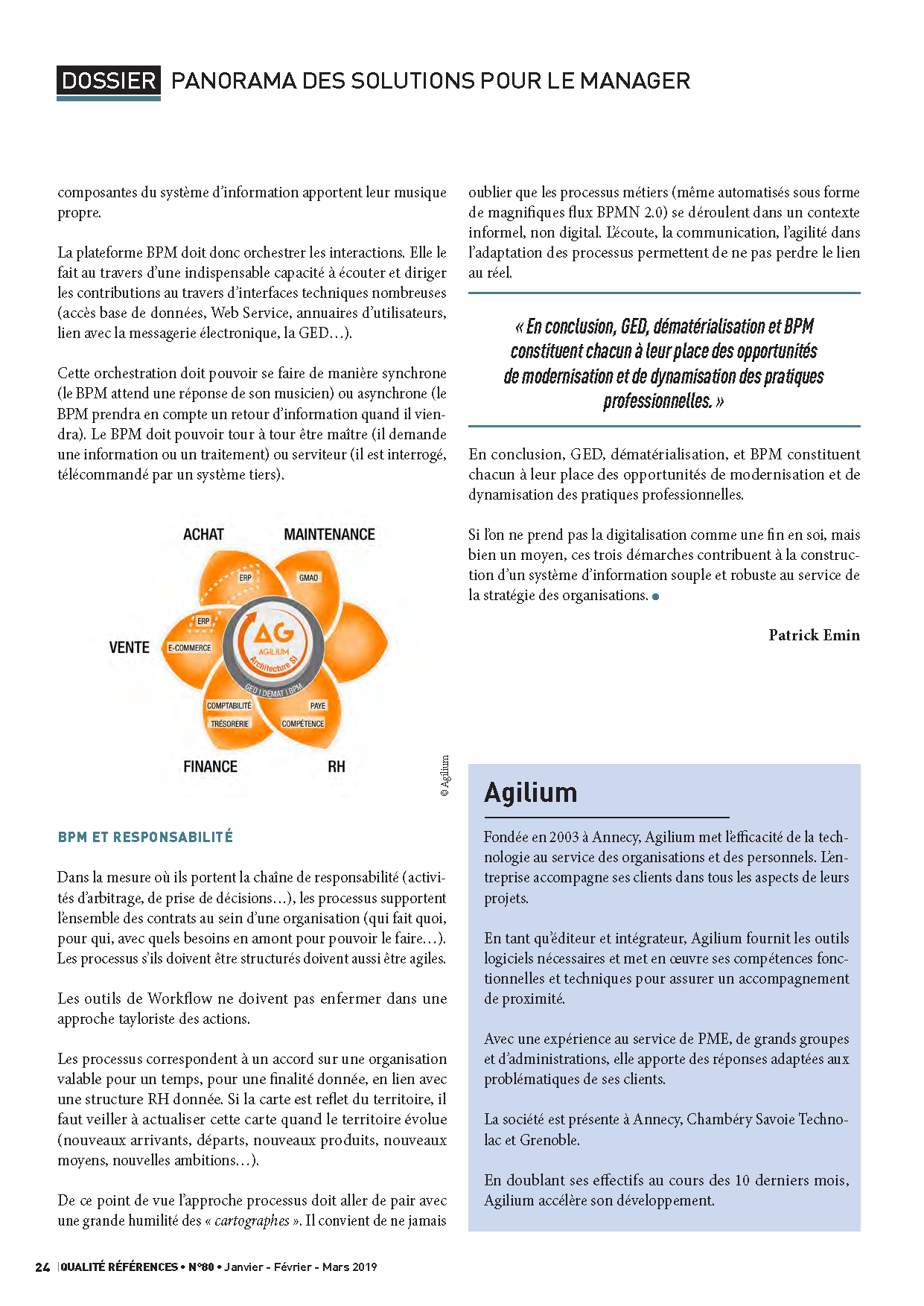 Qualité références agilium page 4